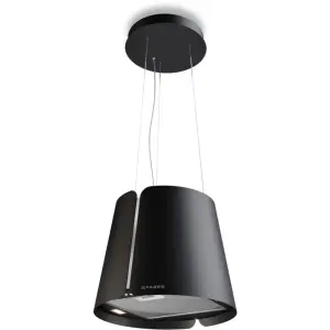 Decorative hood island FABER BEAT 430 BLACK MAT