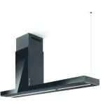 Decorative hood island ELICA HAIKU ISLAND BL/A/180