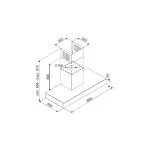 Derocative wall hood DE DIETRICH DHB2934B Rotator