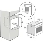 Built-in oven BRANDT BOP2432B TouchVapeur