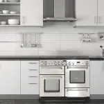 Gas cooking piano FALCON KITCHENER 110 Mixed stainless steel CHROME