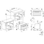 Built-in combined microwave SMEG SO4902M1N