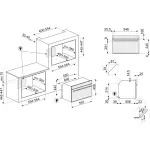 Built-in built-in microwaves SMEG SO4102M1G