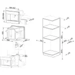 Built-in espresso SMEG CMS4604NR